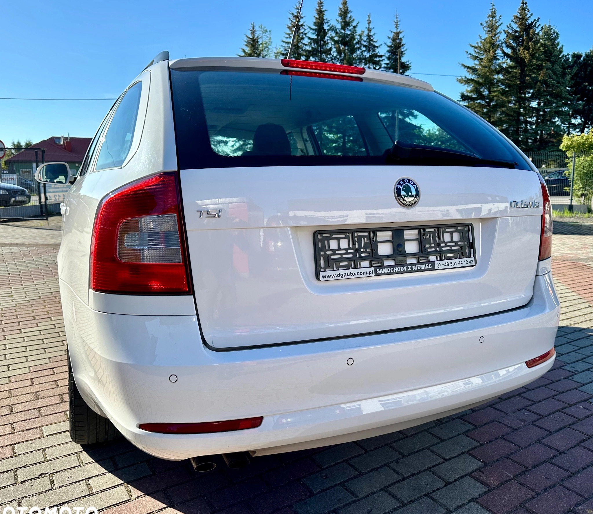 Skoda Octavia cena 23900 przebieg: 186000, rok produkcji 2009 z Barcin małe 407